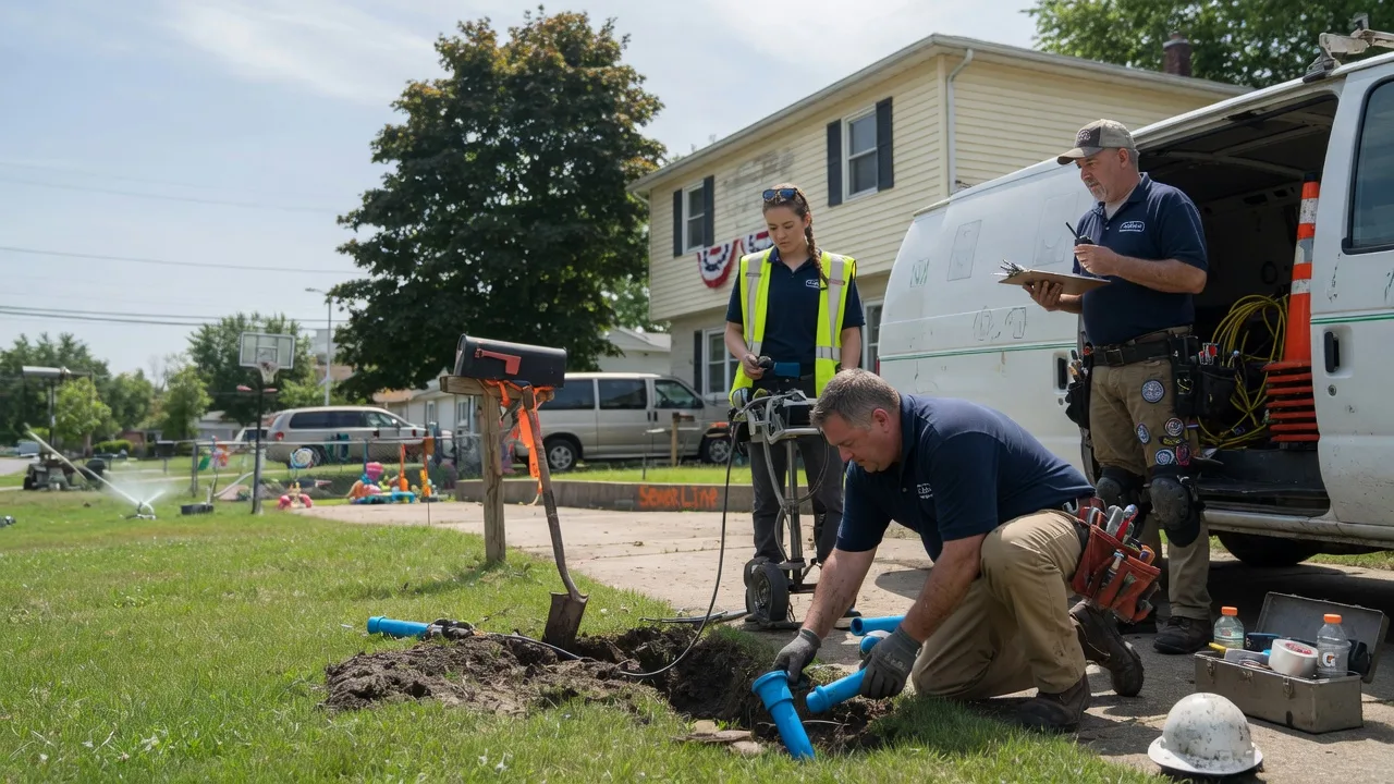 Slab Leak Repair in Fultonham, OH near me